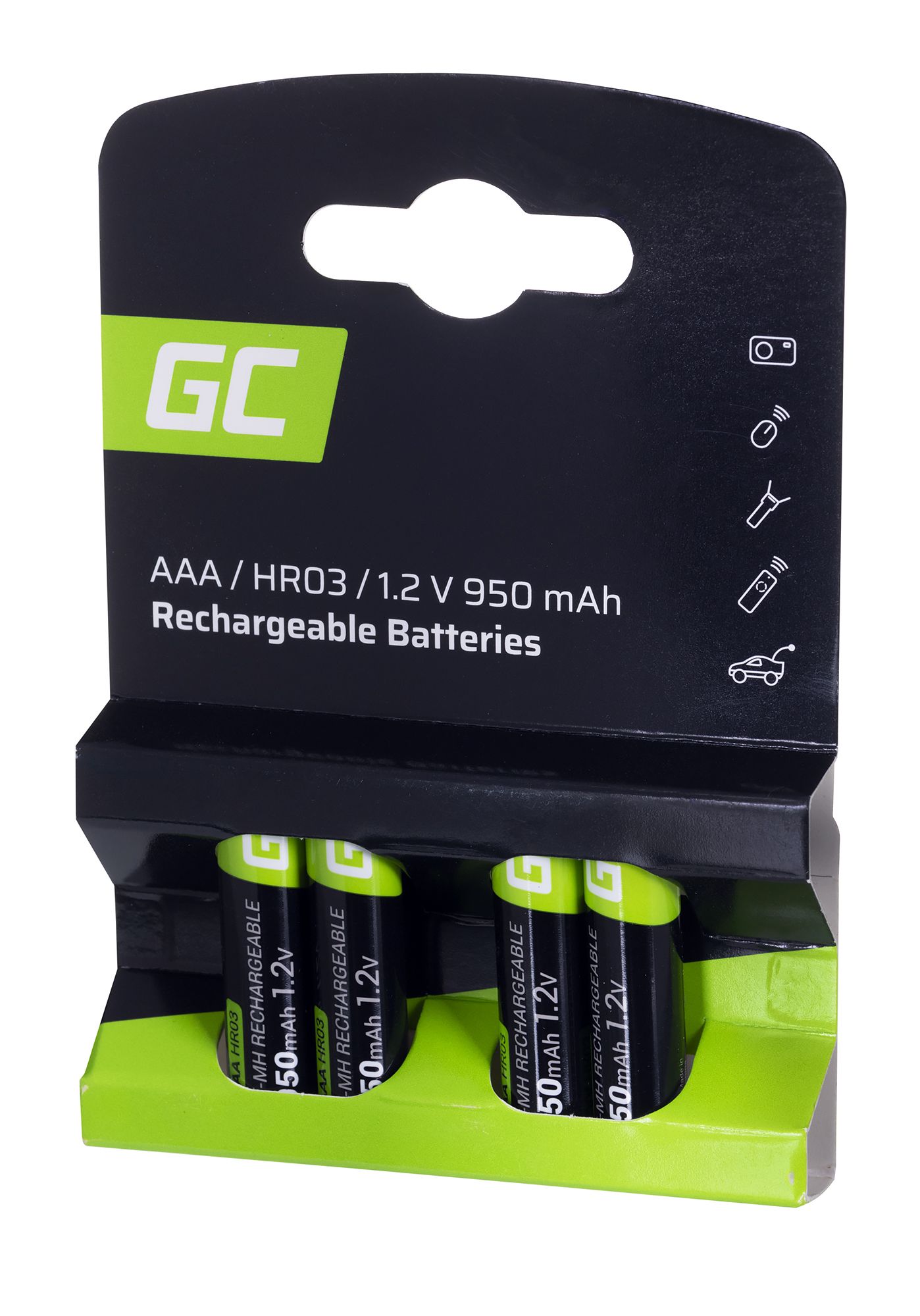 Green Cell GR03 household battery Rechargeable battery AAA Nickel-Metal Hydride (NiMH)_2