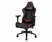 MSI MAG CH120X Gaming Chair 'Black, Steel frame, Reclinable backrest, Adjustable 4D Armrests, breathable foam, 4D Armrests, Ergonomic headrest pillow, Lumbar support cushion'_1