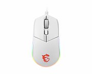 MSI CLUTCH GM11 WHITE mouse Ambidextrous USB Type-A Optical 5000 DPI_1