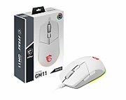 MSI CLUTCH GM11 WHITE mouse Ambidextrous USB Type-A Optical 5000 DPI_5