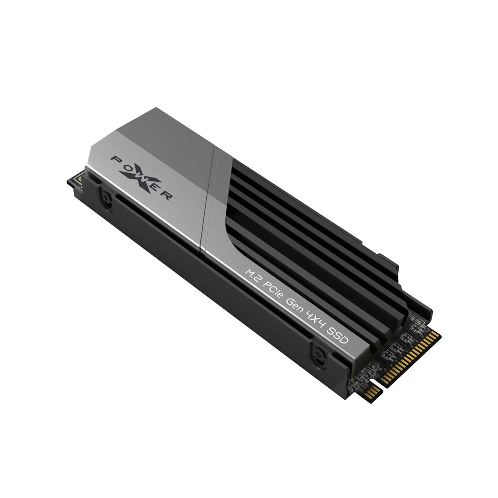 SILICON POWER PCIe Gen 4x4 XS70 Internal solid state drive SSD 1TB M.2 2280 NVMe 1.4 (SP01KGBP44XS7005) Black, Grey_2