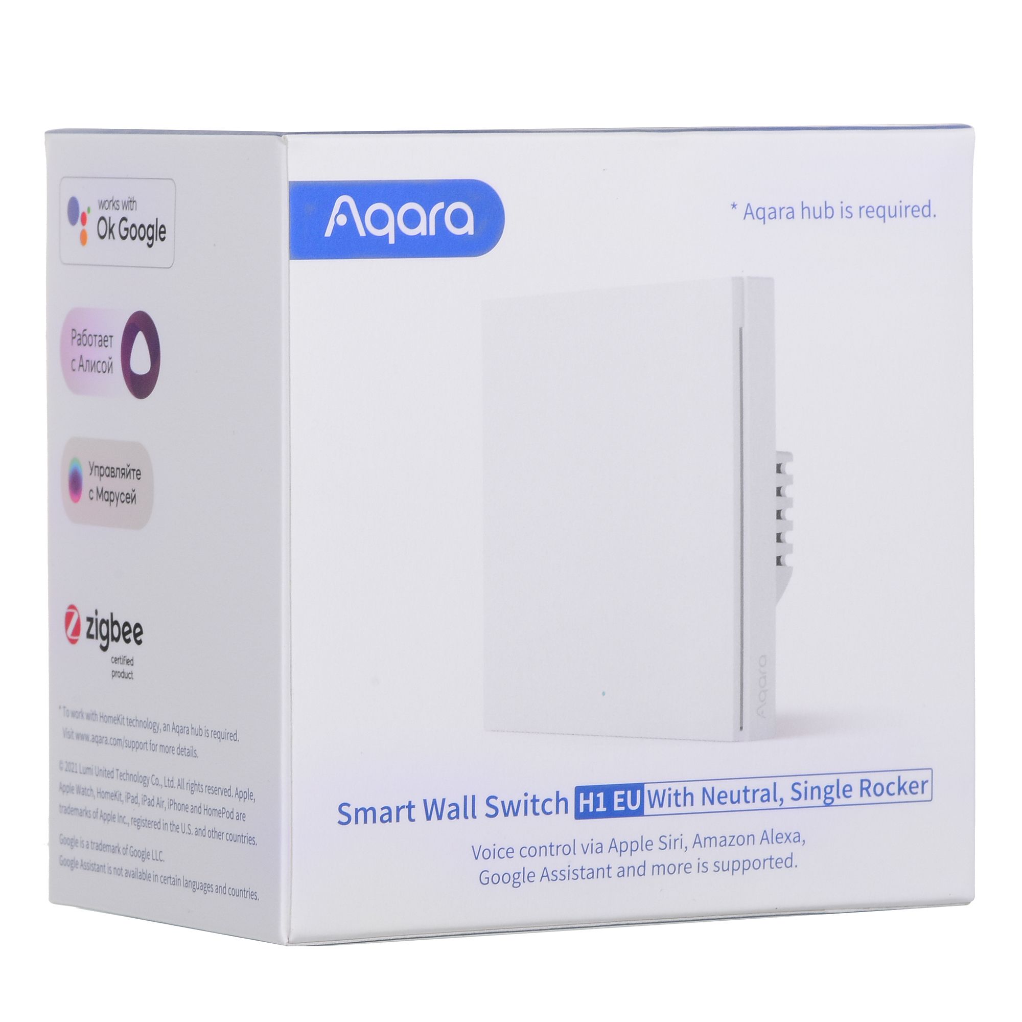 AQARA SMART WALL SINGLE SWITCH H1 ZIGBEE 3.0_6