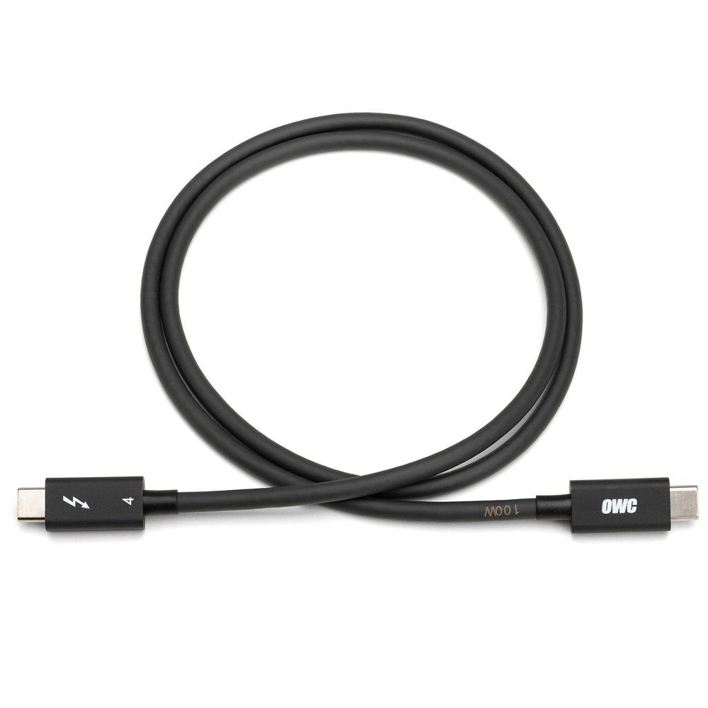 OWC OWCCBLTB4C1.0M USB cable 1 m USB 3.2 Gen 2 (3.1 Gen 2) USB C Black_2