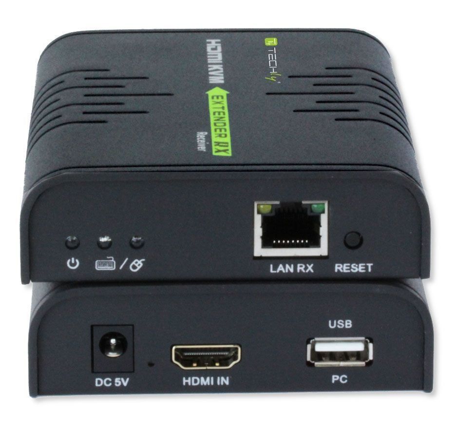 Techly IDATA HDMI-KVM2 KVM extender Transmitter & receiver_1