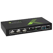 Techly 2x1 USB HDMI 4Kx2K IDATA KVM-HDMI2U KVM switch Black_1