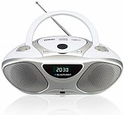 Blaupunkt BB14WH CD player CD recorder Silver,White