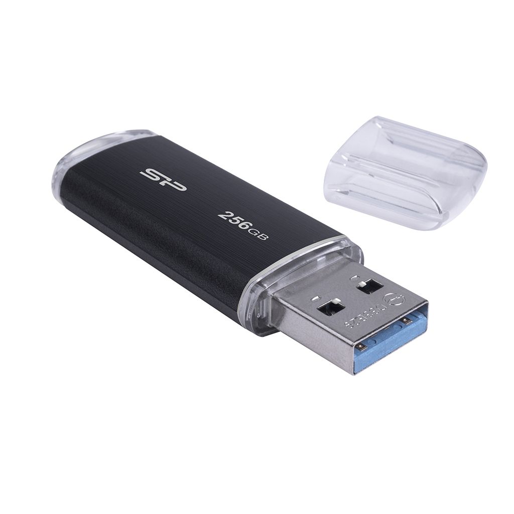 SILICON POWER Blaze B02 Pendrive USB flash drive 256 GB USB Typu-A 3.2 Gen 1 (SP256GBUF3B02V1K) Black_3