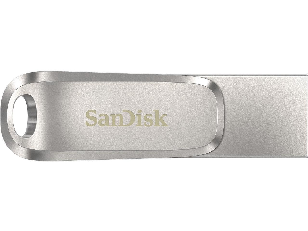 SanDisk Ultra Dual Drive Luxe USB flash drive 32 GB USB Type-A / USB Type-C 3.2 Gen 1 (3.1 Gen 1) Stainless steel_2