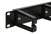 Extralink 1U Cable Organizer with plastic holders