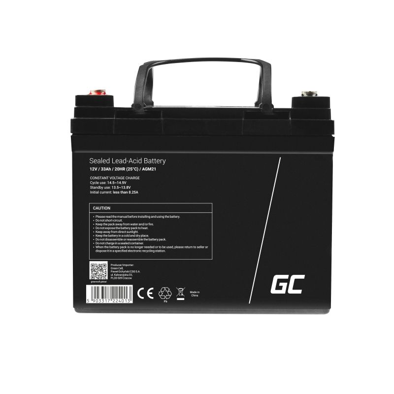 Green Cell AGM21 UPS battery Sealed Lead Acid (VRLA) 12 V 33 Ah_4