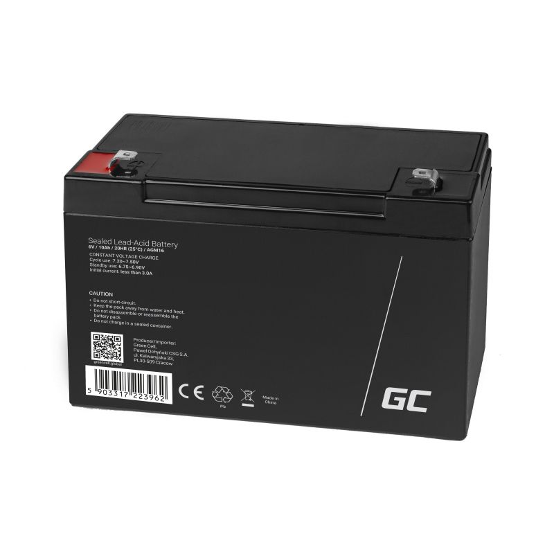 Green Cell AGM16 UPS battery Sealed Lead Acid (VRLA) 6 V 10 Ah_2