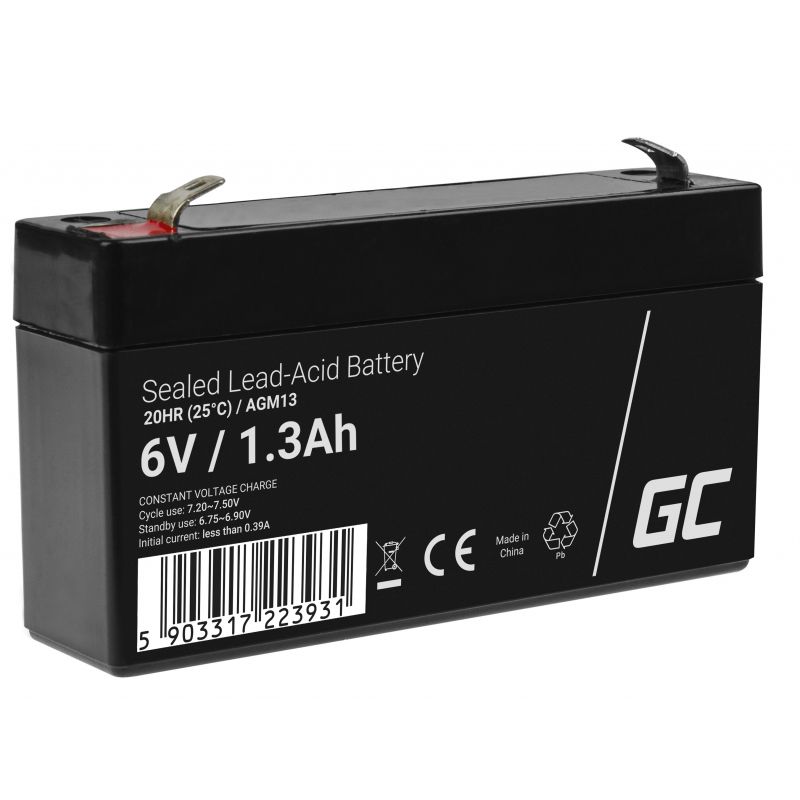Green Cell AGM13 UPS battery Sealed Lead Acid (VRLA) 6 V 1.3 Ah_1