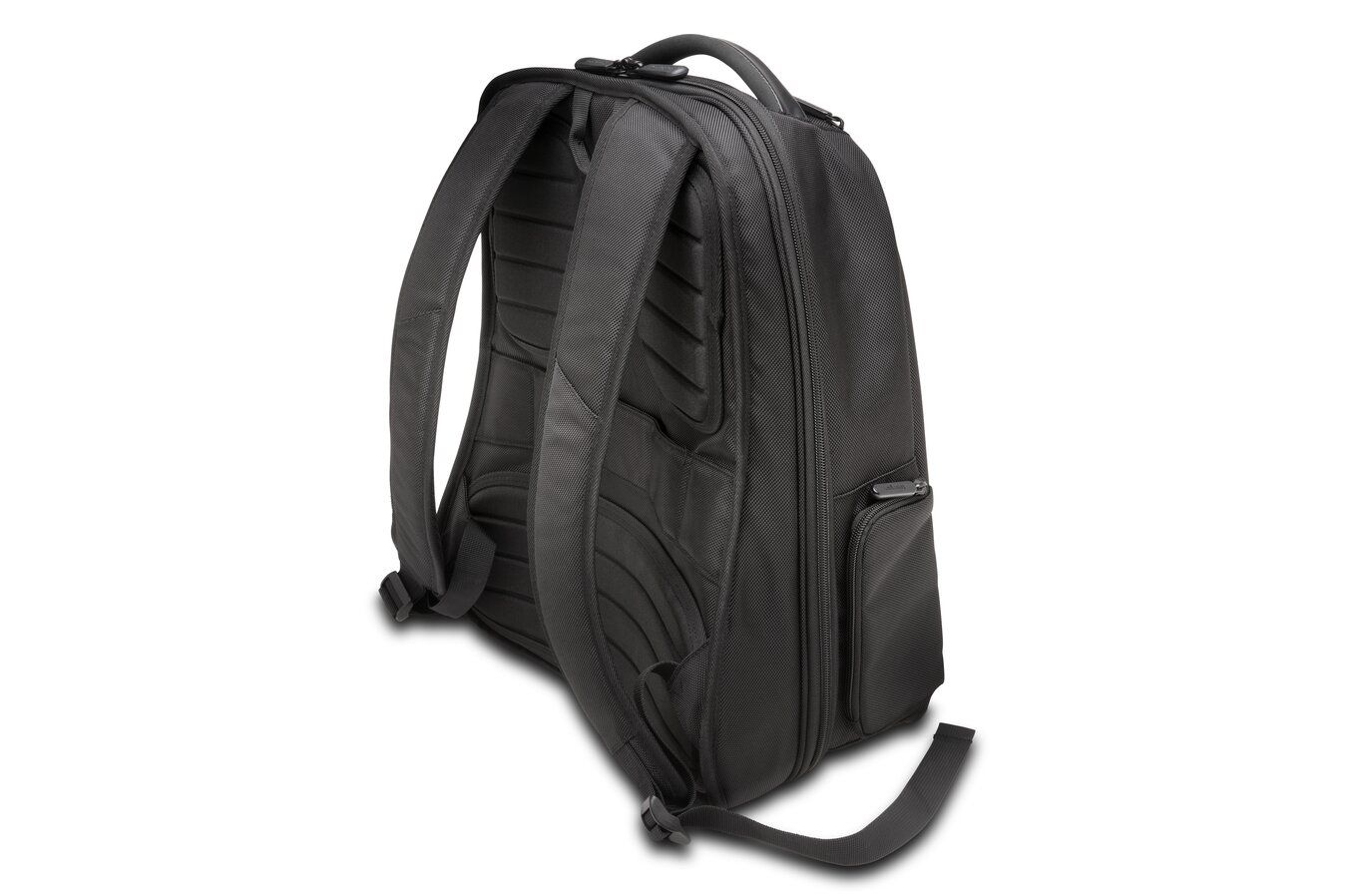 RUCSAC KENSINGTON, pt. notebook de max. 17 inch, 1 compartiment, buzunar frontal x 3 | buzunar lateral x 2, waterproof, poliester, negru, 