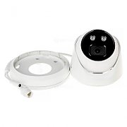 Camera supraveghere Hikvision IP turret DS-2CD2346G2-IU(2.8mm)C, 4MP, Acusens - filtrarea alarmelor false dupa corpul uman si masini, low- light powered by DarkFighter, microfon audio incorporat, senzor: 1/3