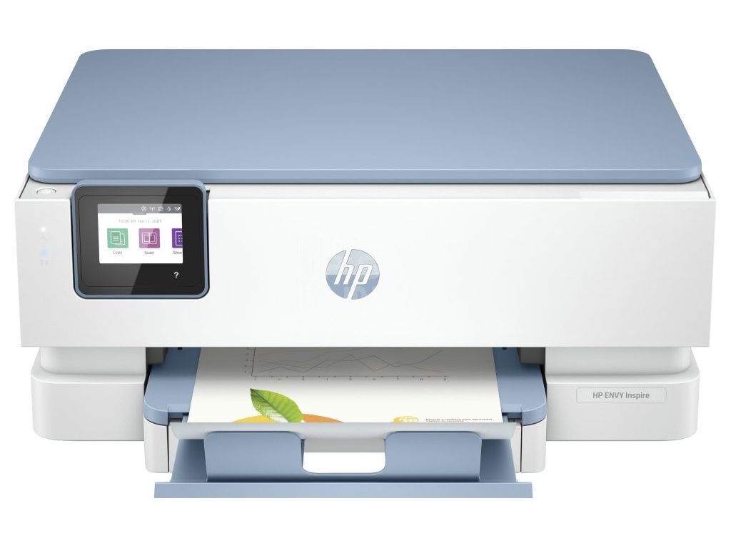 HP ENVY Inspire 7221e AiO Print Scan Copy EMEA Surf Blue Printer 15ppm/10ppm_1