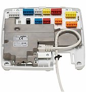 Centrala control access Hikvision DS-K2601T, pentru 1 usa bidirectionala (2 x cititoare Wiegand sau 2 x cititoare RS-485), capacitate de stocare: 100,000 cartele si 300,000 evenimente, comunicare: TCP/IP, RS-485, Wiegand (W26/W34), EHome 5.0, si protocol  ISAPI, Alarm input × 4,door contact × 1