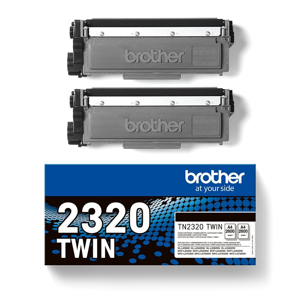 Toner Brother TN-2320TWIN TWIN Pack Black TN2320TWIN_2