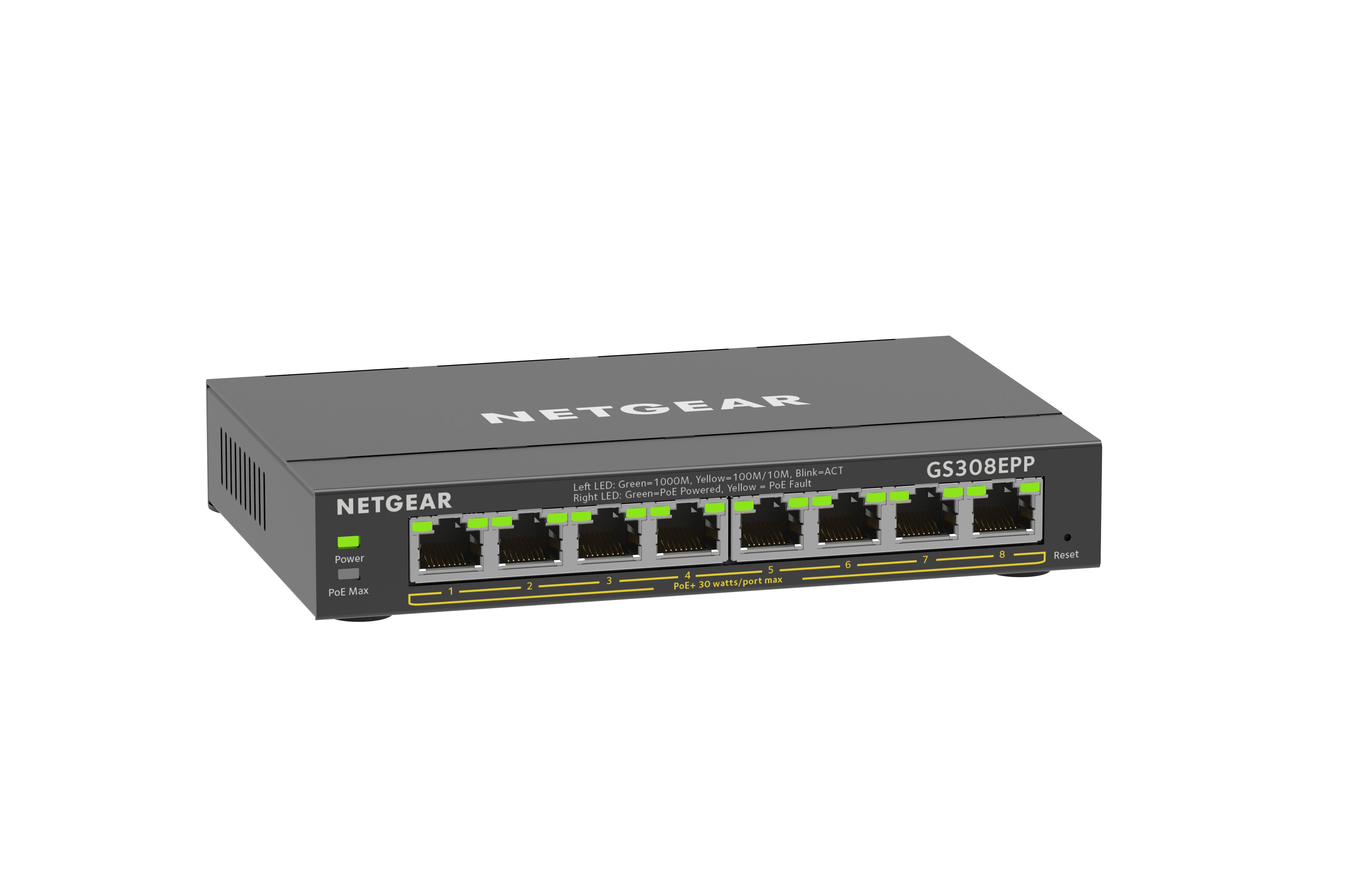 Netgear 8Port Switch 10/100/1000 GS308EPP_3