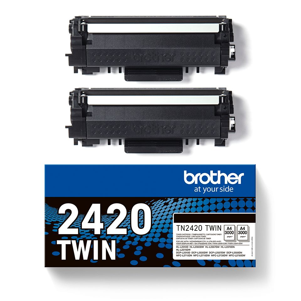 Toner Brother TN-2420TWIN TWIN Pack Black TN2420TWIN_2