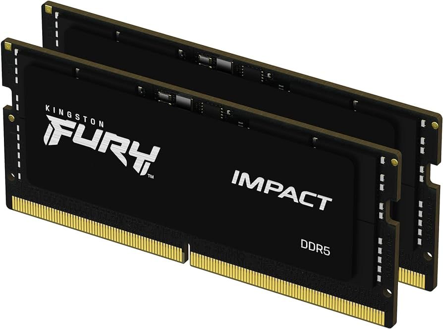 Memorie RAM Kingston Fury Impact, SODIMM, DDR5, 32GB, CL40, 4800MHz,Kit of 2_1