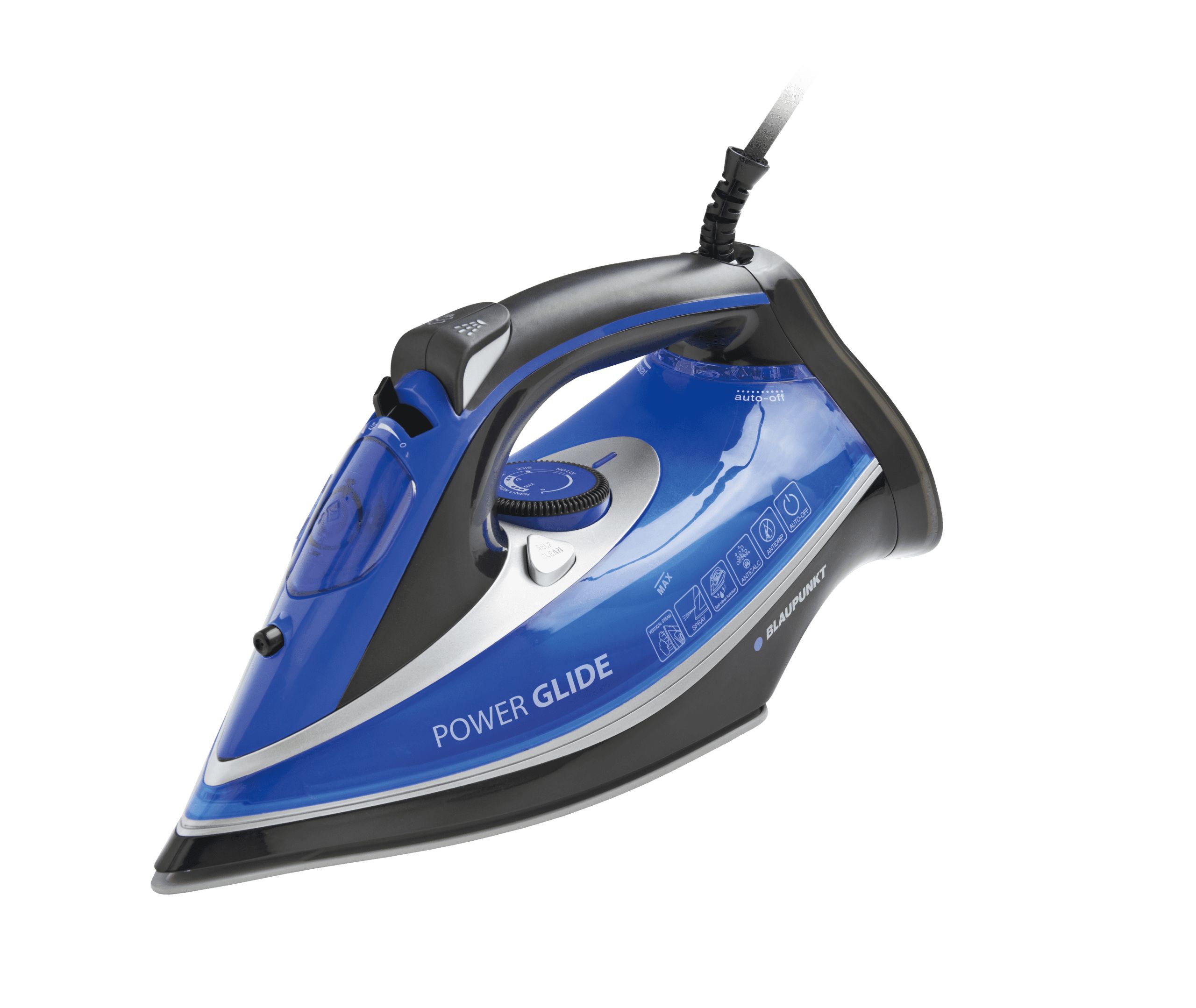 Blaupunkt HSI401 iron Steam iron Stainless Steel soleplate 2600 W Blue, White