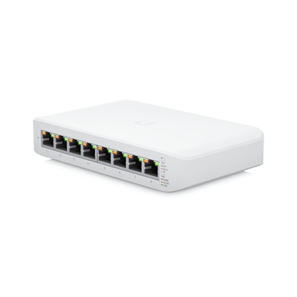Ubiquiti Networks UniFi Switch Lite 8 PoE Managed L2 Gigabit Ethernet (10/100/1000) Power over Ethernet (PoE) White_1