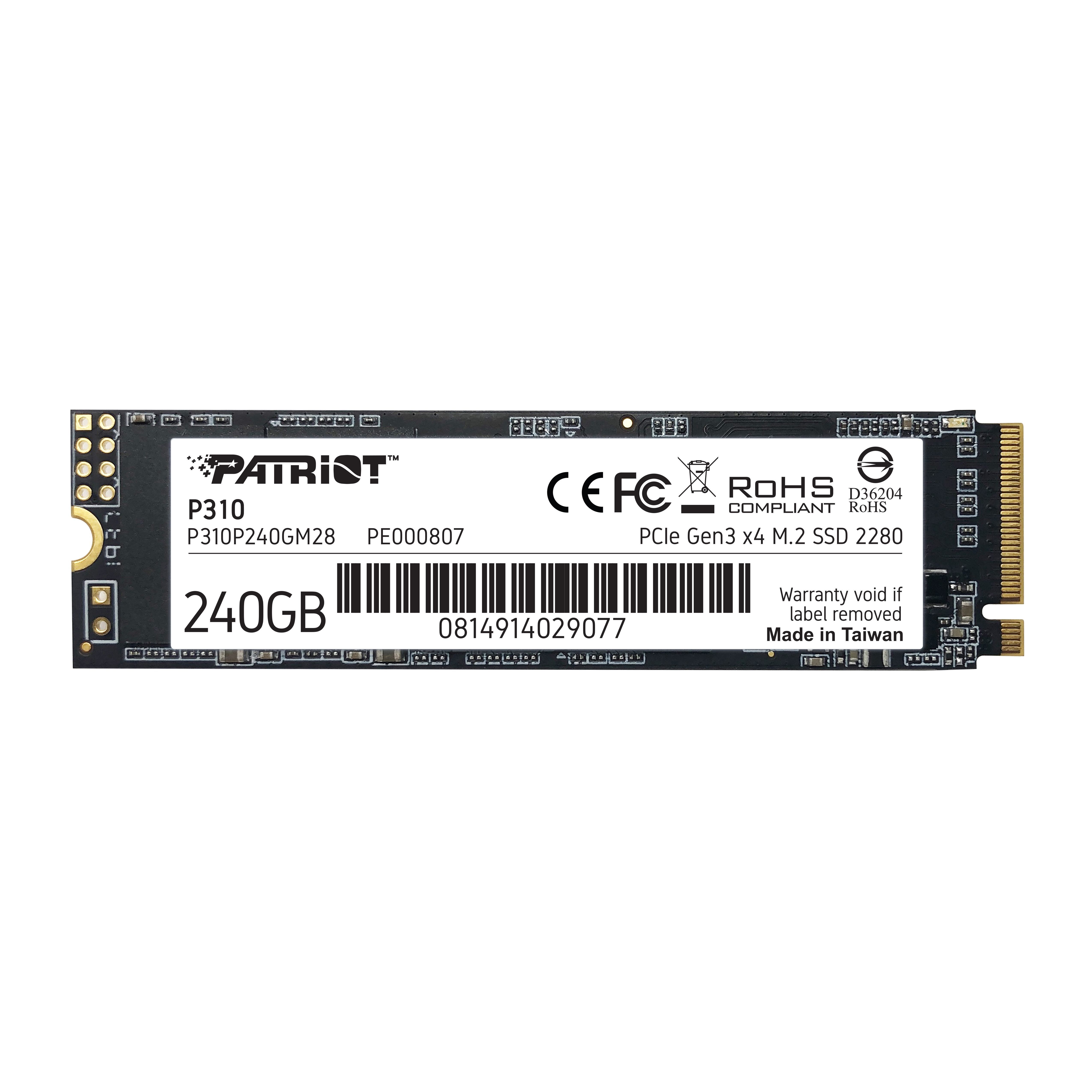 Patriot Memory P310 M.2 240 GB PCI Express 3.0 NVMe_1