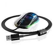 XM1 RGB, ultrausor 78g, Cablu FlexCord, Negru - Reflex_6