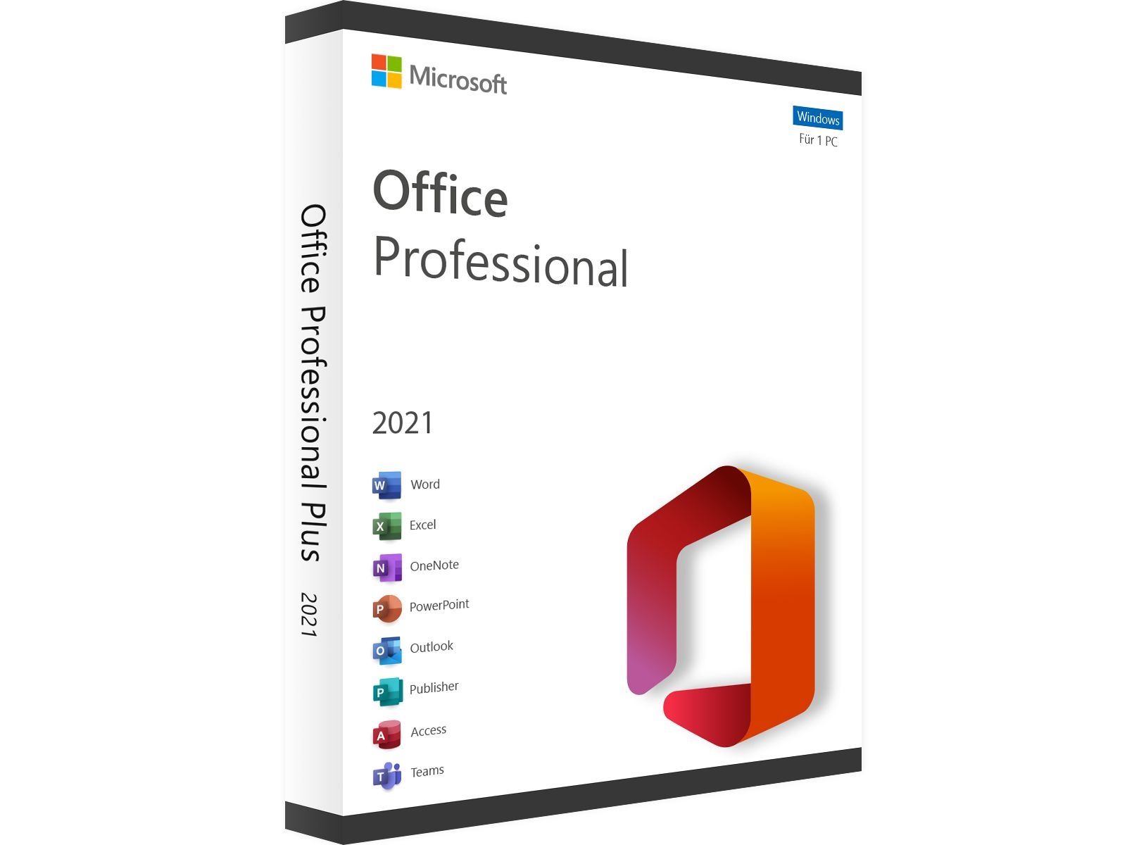 Licenta Microsoft Office 2021 Professional Plus 1PC MEDIALESS, LICENTA FIZICA PERMANENTA_1