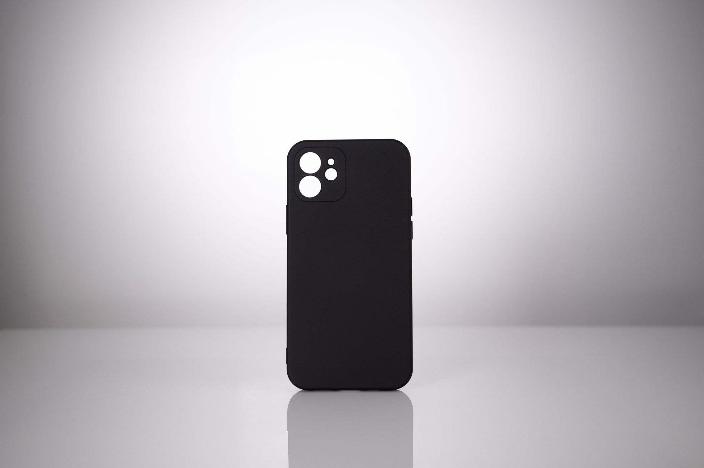 HUSA SMARTPHONE Spacer pentru Iphone 13 Mini, grosime 2mm, material flexibil silicon + interior cu microfibra, negru 