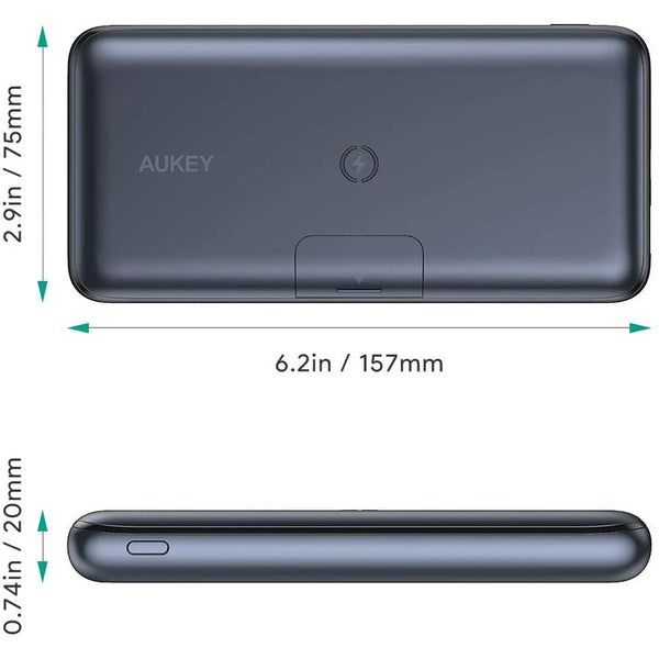 AUKEY PB-XD26 Black Power Bank 26800 mAh | 2xUSB | 6A | Quick Charge 3.0 | Power Delivery | USB-C | 22.5W_12