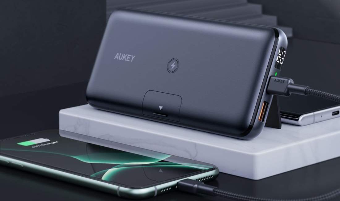 AUKEY PB-XD26 Black Power Bank 26800 mAh | 2xUSB | 6A | Quick Charge 3.0 | Power Delivery | USB-C | 22.5W_4