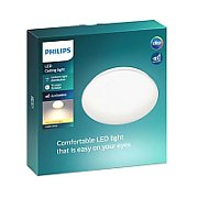 Plafoniera LED Philips Doris CL257, 17W, 1700 lm, lumina neutra (4000K), IP44, 31.3cm, Alb_1