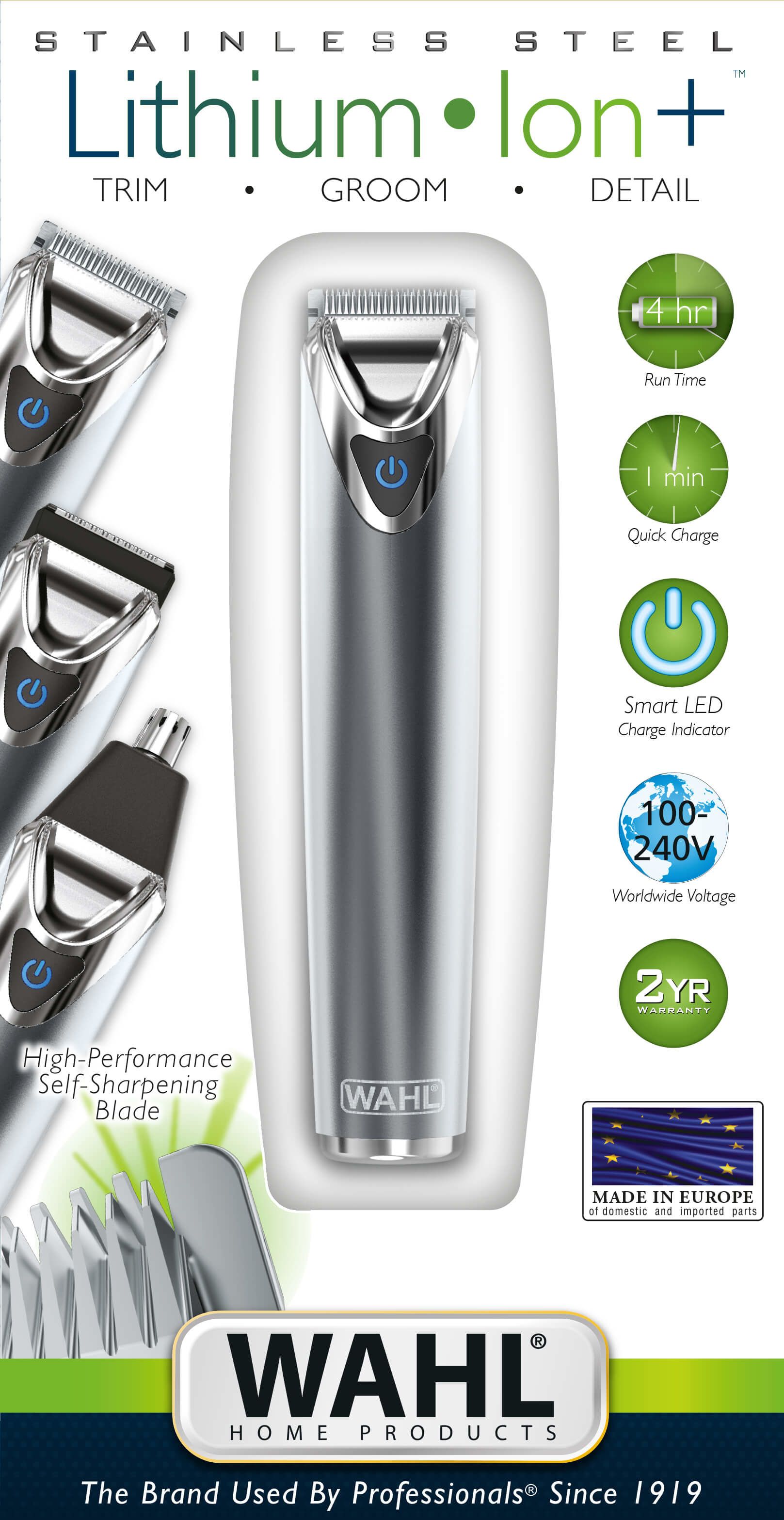 Wahl Li+ Stainless steel_2