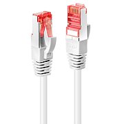 Cablu retea Lindy 3m Cat.6 S/FTP, white, RJ45, M/M, 250MHz, Copper, 27AWG  Technical details  Connectors  Connector A: RJ45 Male Connector B: RJ45 Male Housing Material: Polycarbonate Connector Plating: Nickel Pin Construction: Copper Alloy Pin Plating: Gold plated Dimensions (approx.) WxDxH