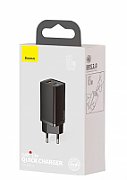 INCARCATOR retea Baseus GaN2 Lite, Quick Charge 65W, 1 x USB 5V/3A, 1 x USB Type-C 5V/3A, negru 