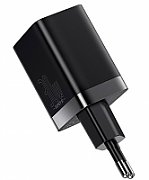 INCARCATOR retea Baseus Super Si Pro, Quick Charge 30W, 1 x USB 5V/3A, 1 x USB Type-C 5V/3A, negru  CCSUPP-E01  (include timbru verde 0.75 lei) - 6953156206342
