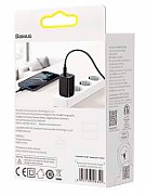 INCARCATOR retea Baseus Super Si Pro, Quick Charge 30W, 1 x USB 5V/3A, 1 x USB Type-C 5V/3A, negru  CCSUPP-E01  (include timbru verde 0.75 lei) - 6953156206342