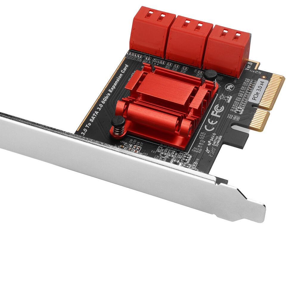 Placa PCI-Express(pci-e) adaptor la 6 x Sata III, LP_4