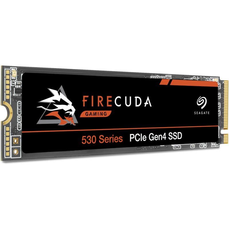 SSD SEAGATE FireCuda 530 HeatSink 4TB M.2 PCIe Gen4 x4 NVMe 1.4, Read/Write: 7300/6900 MBps, IOPS 1000K/1000K, TBW 5100, Rescue Recovery 3 ani_1
