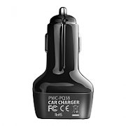 Incarcator auto dual USB, 5V 3.6A + 1A, 38W, Negru_4