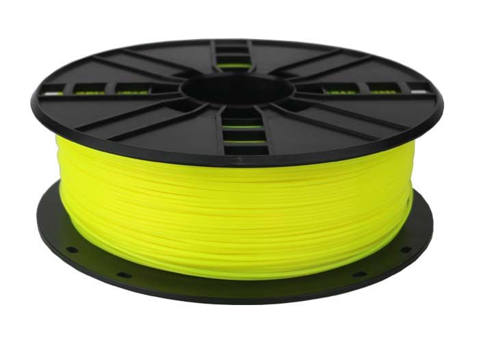 Gembird 3DP-PLA1.75-01-FY Filament - 3D printing materials Polylactic acid (PLA) Fluorescent yellow 1.0 kg_2