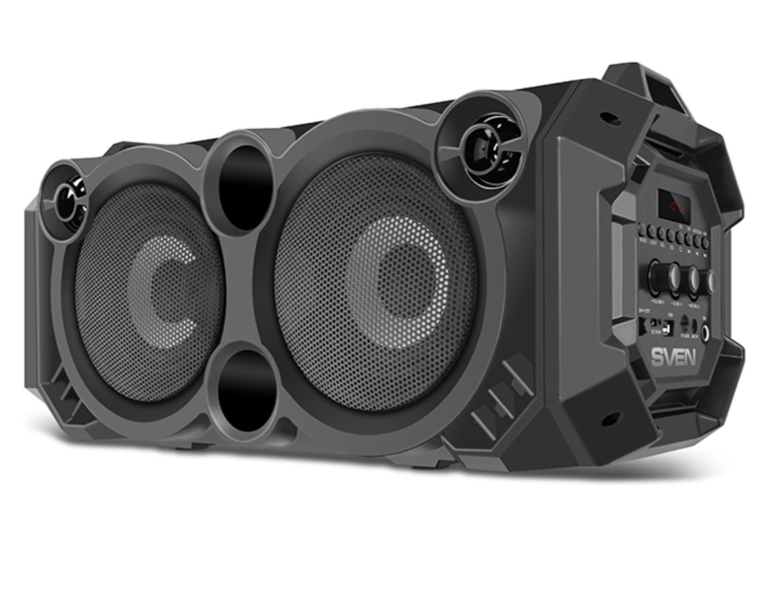 SVEN PS-550 36W portable BT speaker Black_2