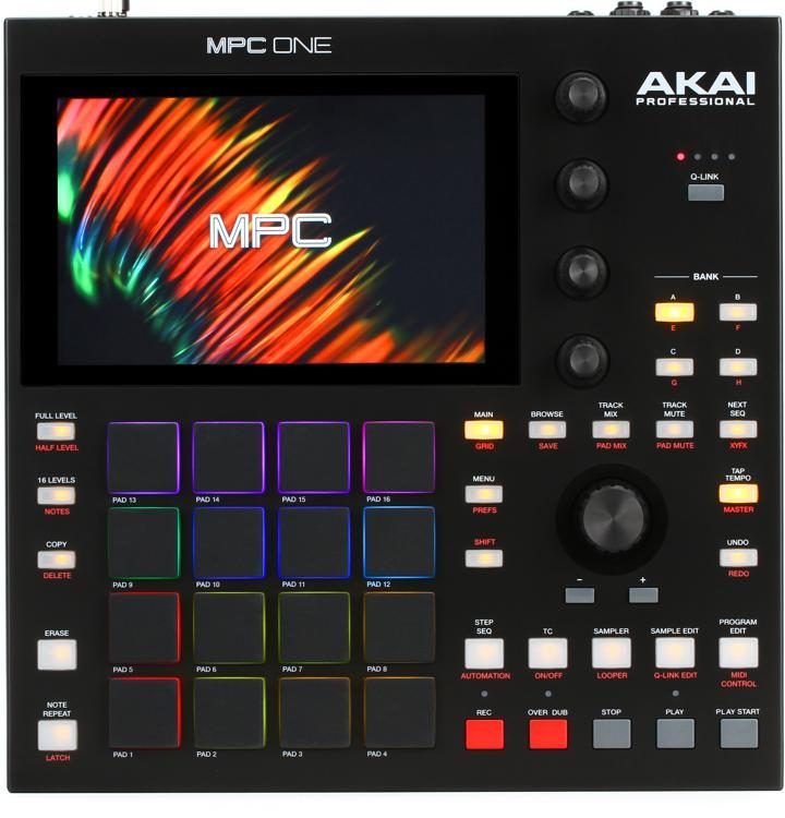 AKAI MPC One Standalone music production station Sampler MIDI USB Black_1