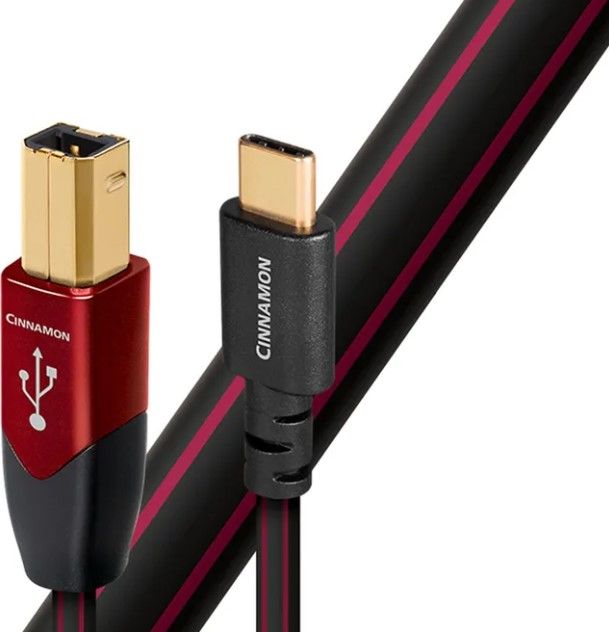 Cablu USB-C 2.0 la USB-B AudioQuest Cinnamon 0.75m
