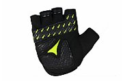 MANUSI B-RACE CU GEL NEGRU/LIME, S