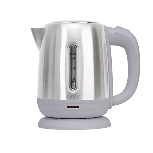 Camry Premium CR 1278 electric kettle 1.2 L 1630 W Grey, Stainless steel_2