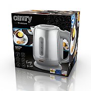 Camry Premium CR 1278 electric kettle 1.2 L 1630 W Grey, Stainless steel_5