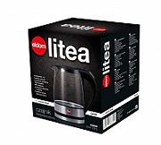 ELDOM C410 LITEA electric kettle 1.2 L 1500 W Black, Transparent_15