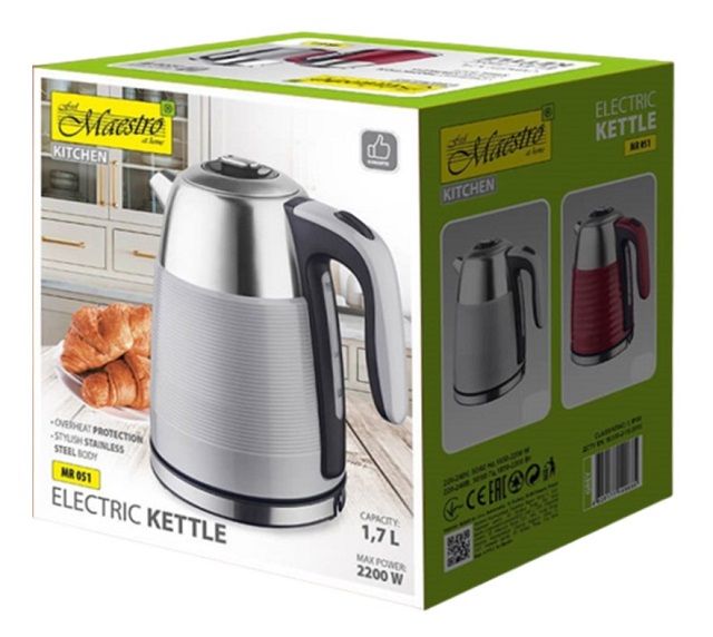 MAESTRO electric kettle 1,7l MR-051-GREY_3